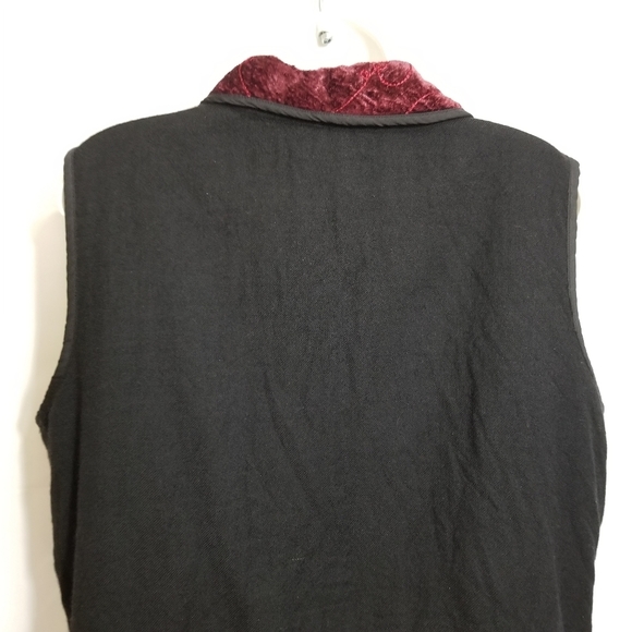 Coldwater Creek Multicolor Patchwork Vest - Picture 6 of 14